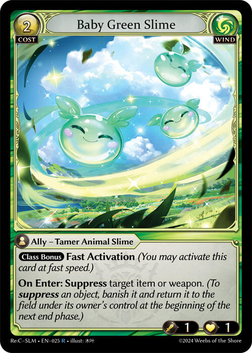 Baby Green Slime (025) [Silvie Re:Collection, Slime Sovereign