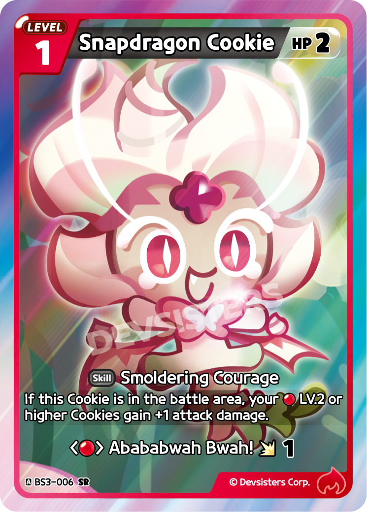 SR Snapdragon Cookie