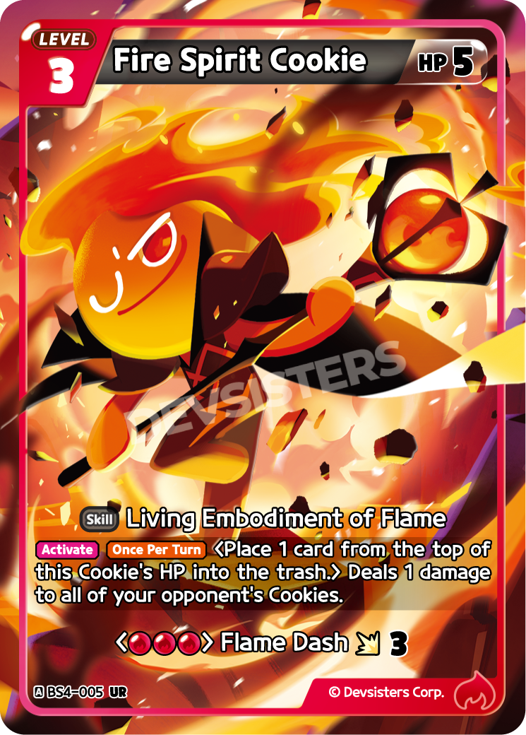 UR Fire Spirit Cookie