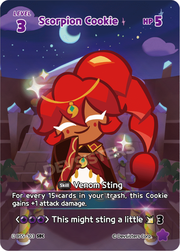 SEC Scorpion Cookie (BS5+BS6)