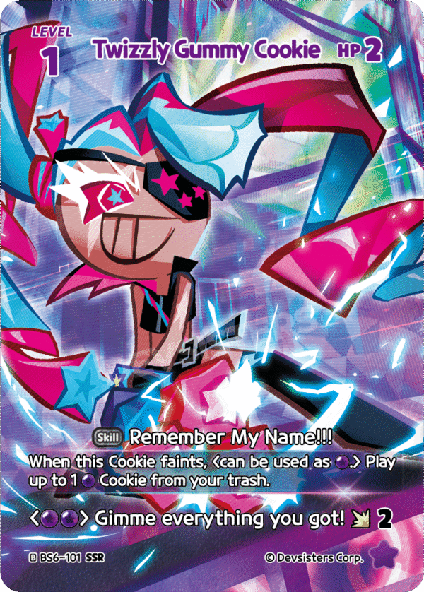 SSR Twizzly Gummy Cookie (BS5+BS6)