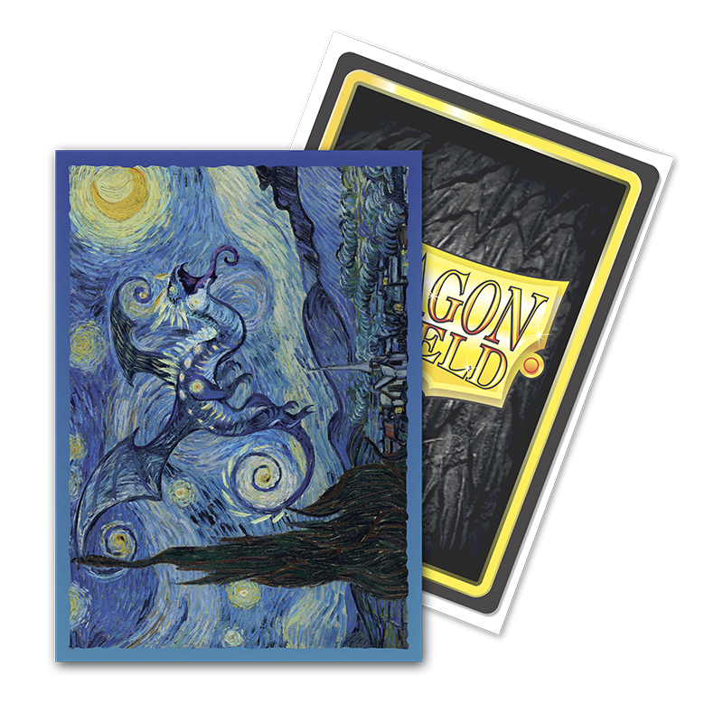 Dragon Shield: Standard 100ct Brushed Art Sleeves - Starry Night