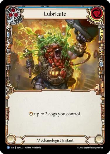 Lubricate [SEA022] (High Seas)  Rainbow Foil