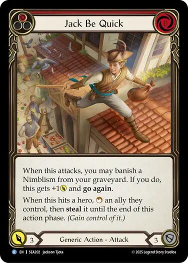 Jack Be Quick [SEA202] (High Seas)  Rainbow Foil