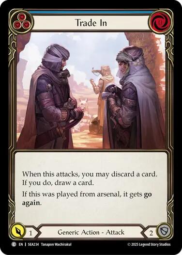 Trade In (Blue) [SEA234] (High Seas)