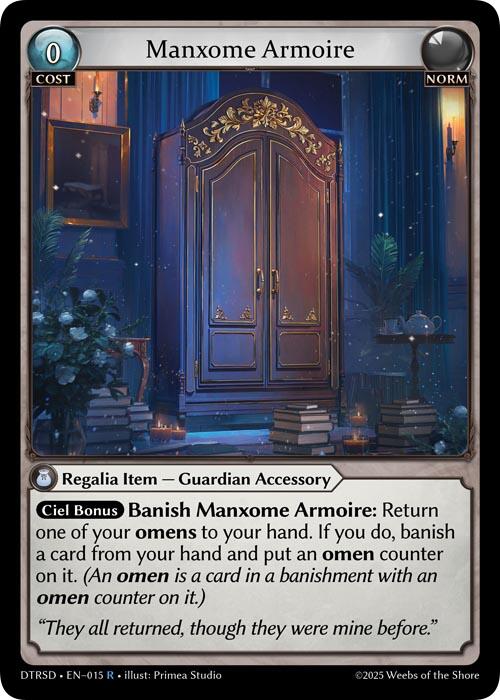 Manxome Armoire (15) [Distorted Reflections Starter Decks]