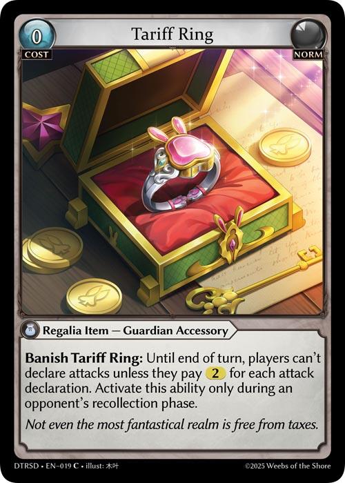 Tariff Ring (19) [Distorted Reflections Starter Decks]