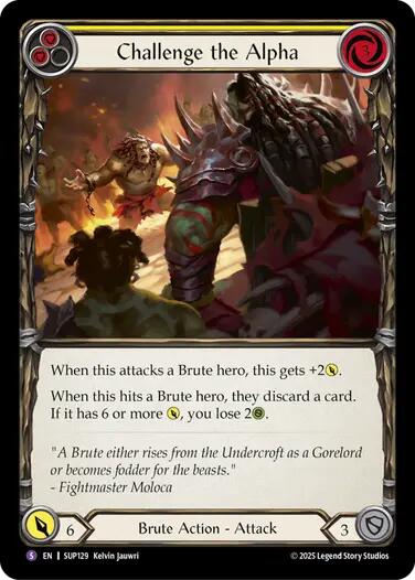 Challenge the Alpha [SUP129] (Super Slam)