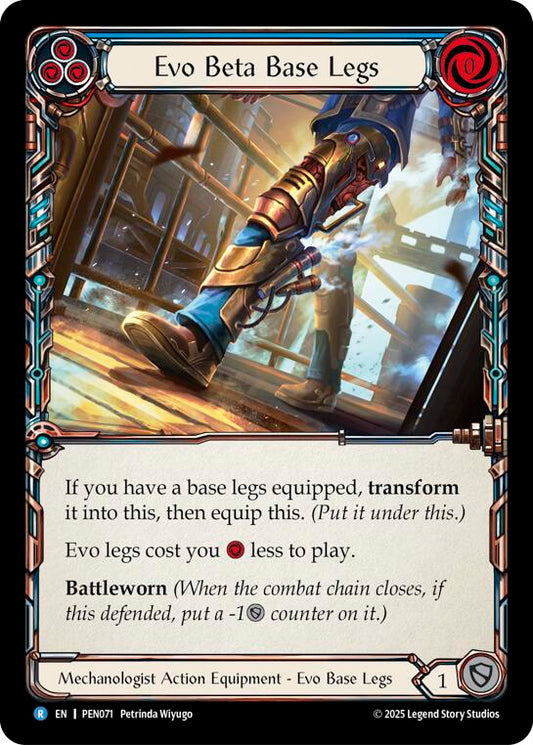 Evo Beta Base Legs (Blue) (Regular) [PEN071] (Compendium of Rathe)