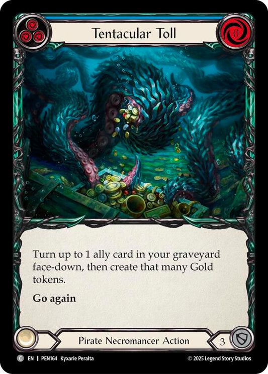 Tentacular Toll (Blue) (Regular) [PEN164] (Compendium of Rathe)