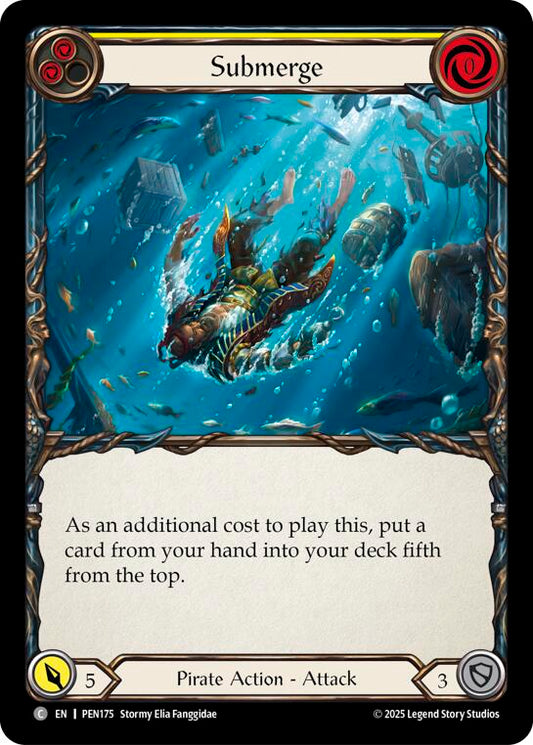 Submerge (Yellow) (Regular) [PEN175] (Compendium of Rathe)