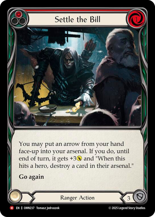 Settle The Bill (Red) [OMN237] (Omens of the Third Age)