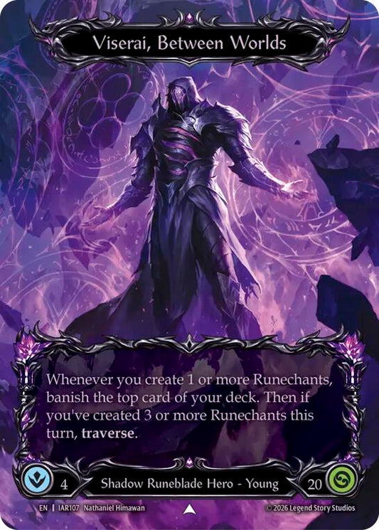 Viserai, Between Worlds (Marvel) [IAR107] (Usurp the Shadow Throne)  Cold Foil