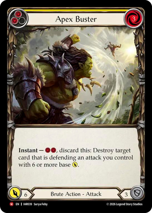 Apex Buster [IAR039] (Usurp the Shadow Throne)  Rainbow Foil