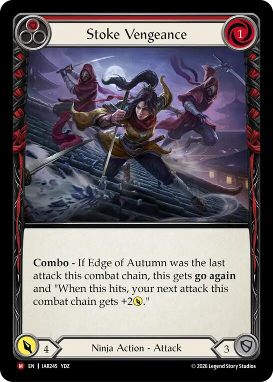 Stoke Vengeance [IAR245] (Usurp the Shadow Throne)