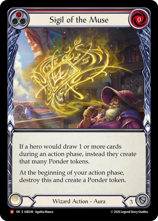 Sigil of the Muse [IAR249] (Usurp the Shadow Throne)  Rainbow Foil