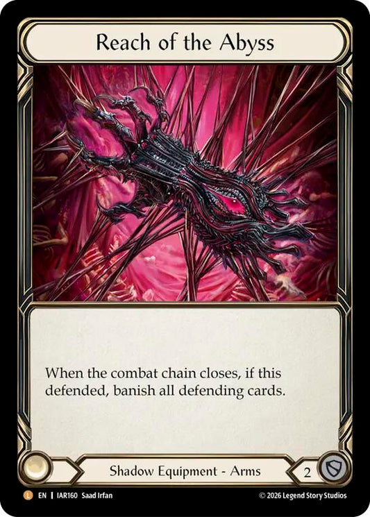 Reach of the Abyss [IAR160] (Usurp the Shadow Throne)  Cold Foil