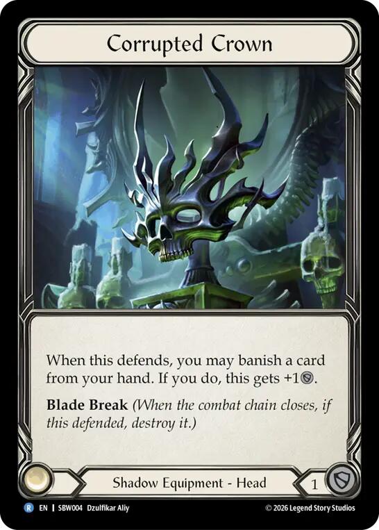 Corrupted Crown [SBW004] (Silver Age: Usurp the Shadow Throne)