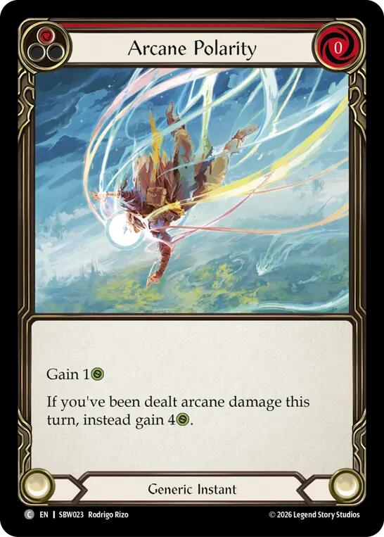 Arcane Polarity (Red) [SBW023] (Silver Age: Usurp the Shadow Throne)