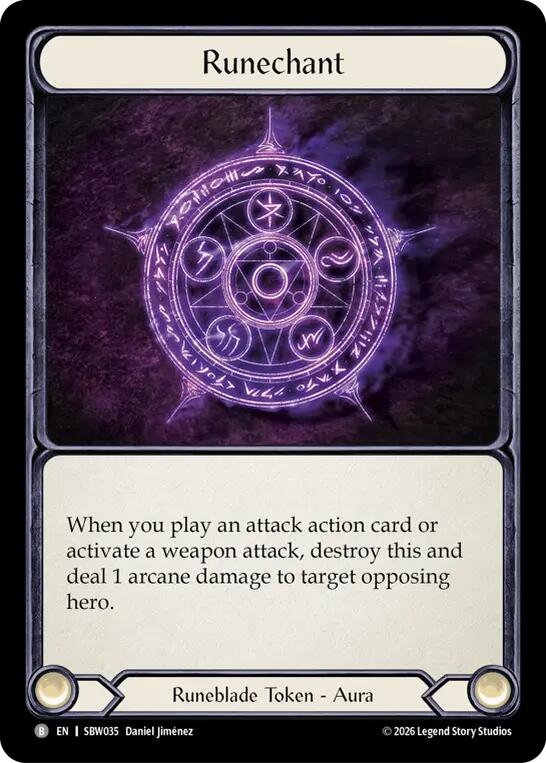 Runechant [SBW035] (Silver Age: Usurp the Shadow Throne)