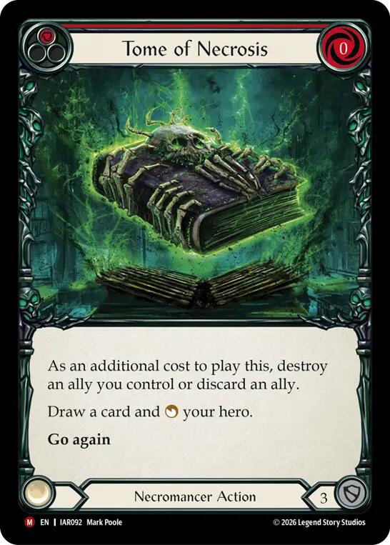 Tome of Necrosis [IAR092] (Usurp the Shadow Throne)