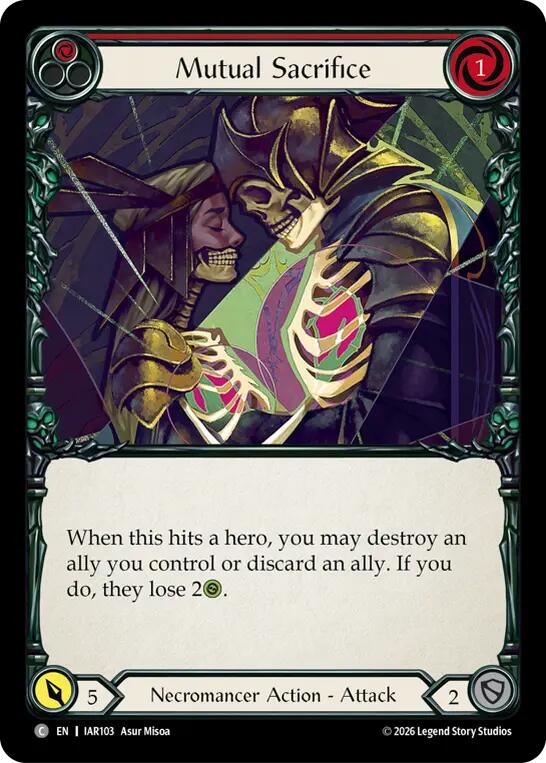 Mutual Sacrifice (Red) [IAR103] (Usurp the Shadow Throne)