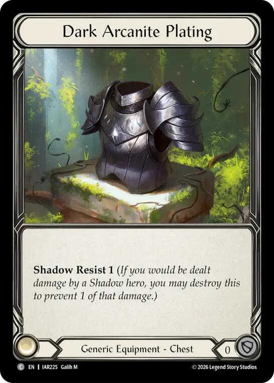 Dark Arcanite Plating [IAR225] (Usurp the Shadow Throne)