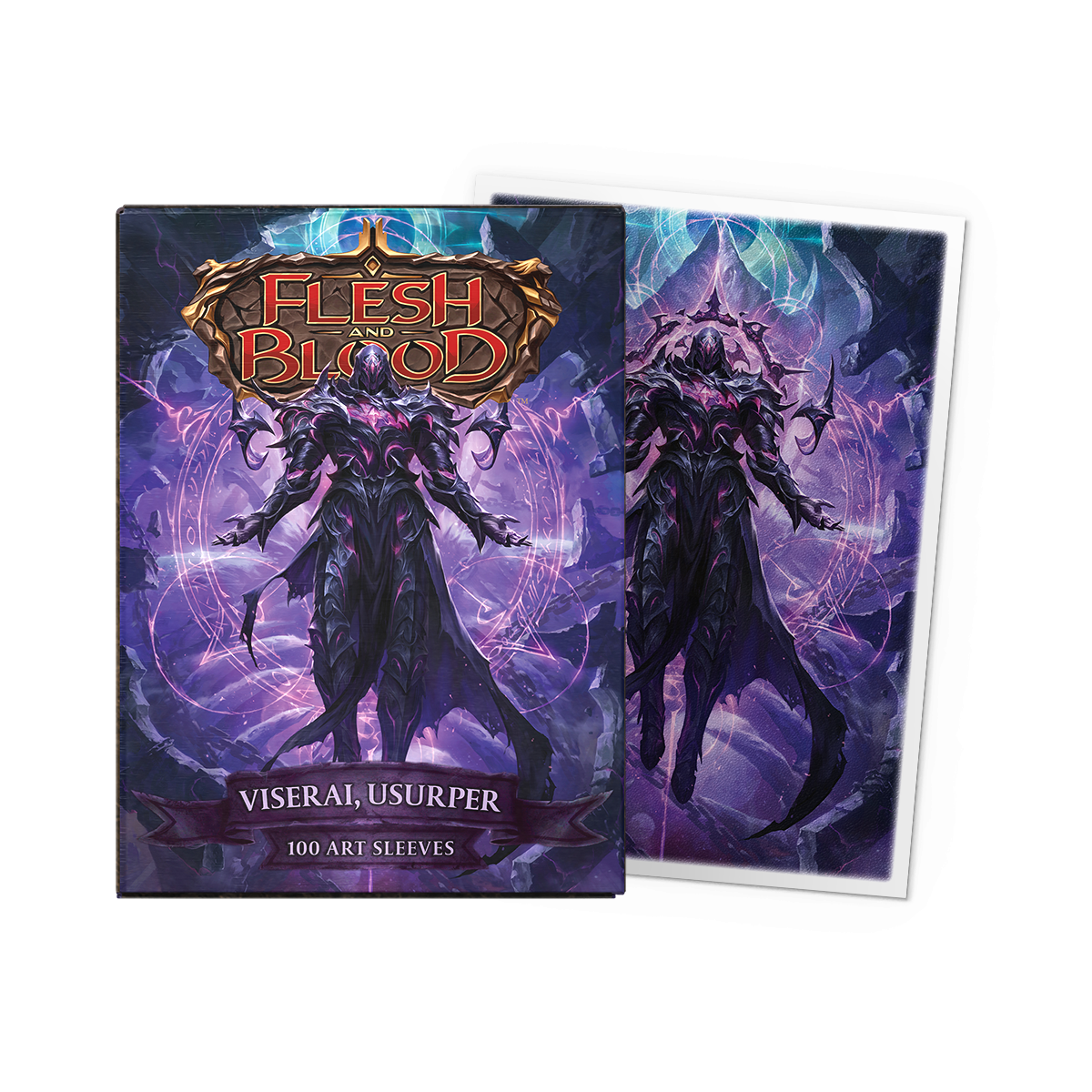 Dragon Shield: Standard 100ct Art Sleeves - Flesh and Blood (Viserai, Usurper - Matte)