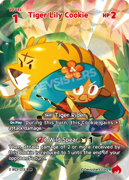 SSR Tiger Lily Cookie
