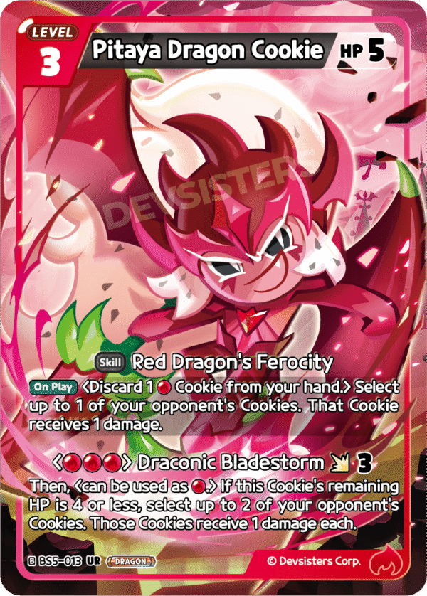 UR Pitaya Dragon Cookie [BS5+BS6]