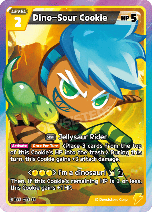 SR Dino-Sour Cookie [BS5+BS6]