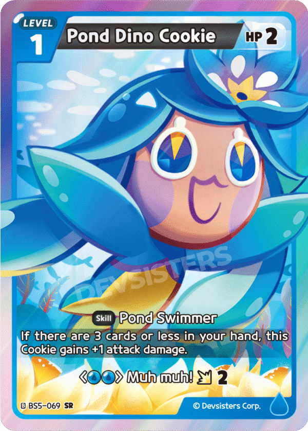 SR Pond Dino Cookie [BS5+BS6]