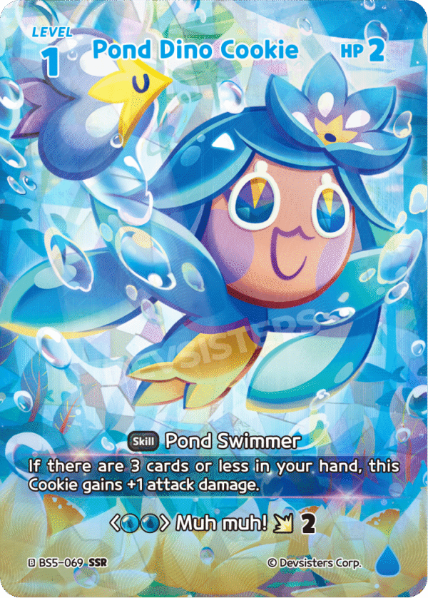 SSR Pond Dino Cookie [BS5+BS6]