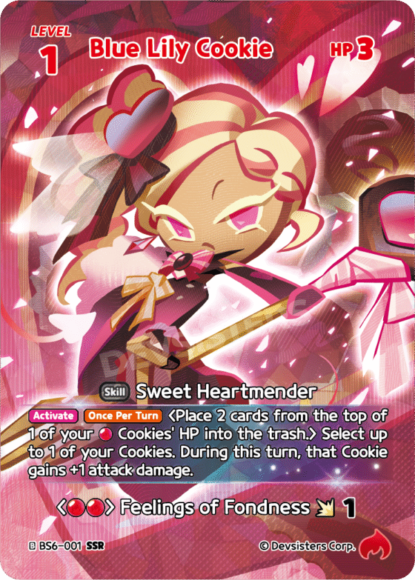 SSR Blue Lily Cookie [BS5+BS6]