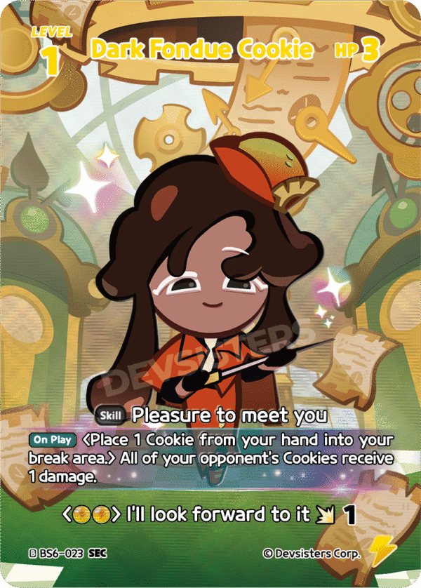 SEC Dark Fondue Cookie [BS5+BS6]
