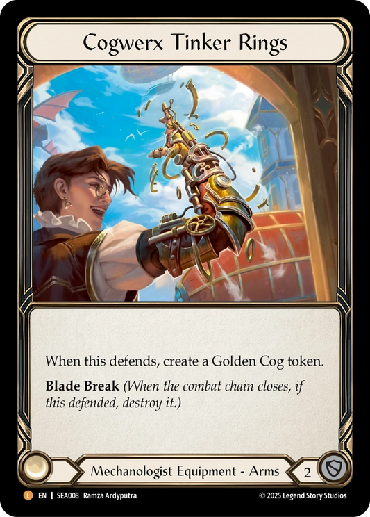 HIGH-SEAS Cogwerx Tinker Rings (Rainbow Foil) | SEA008