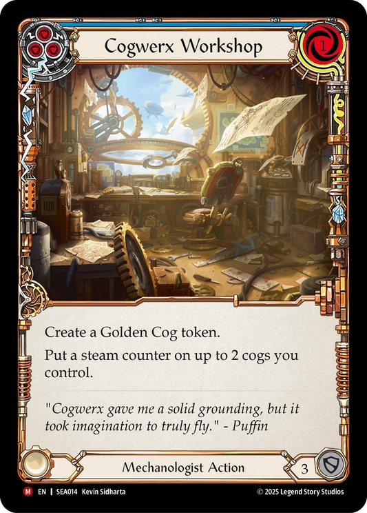 HIGH-SEAS Cogwerx Workshop (Rainbow Foil) | SEA014