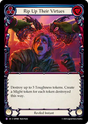 Rip Up Their Virtues [SUP088] (Rainbow Foil)