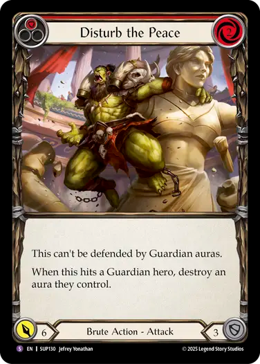 Disturb the Peace [SUP130] (Rainbow Foil)