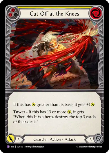Cut Off at the Knees [SUP173] (Rainbow Foil)
