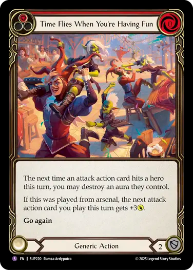 Time Flies When You’re Having Fun [SUP220] (Rainbow Foil)