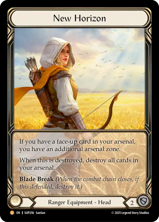 New Horizon [SUP256] (Rainbow Foil EA)