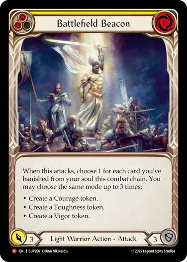 Battlefield Beacon [SUP266] (Rainbow Foil)