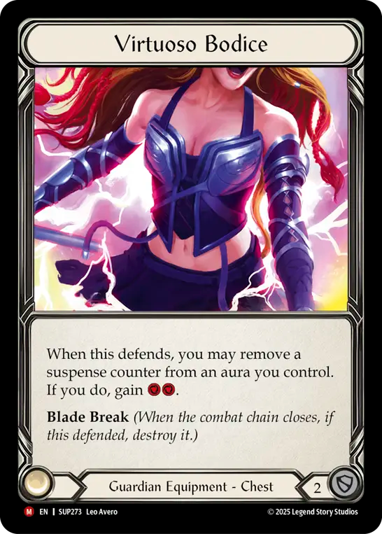 Virtuoso Bodice [SUP273] (Cold Foil)