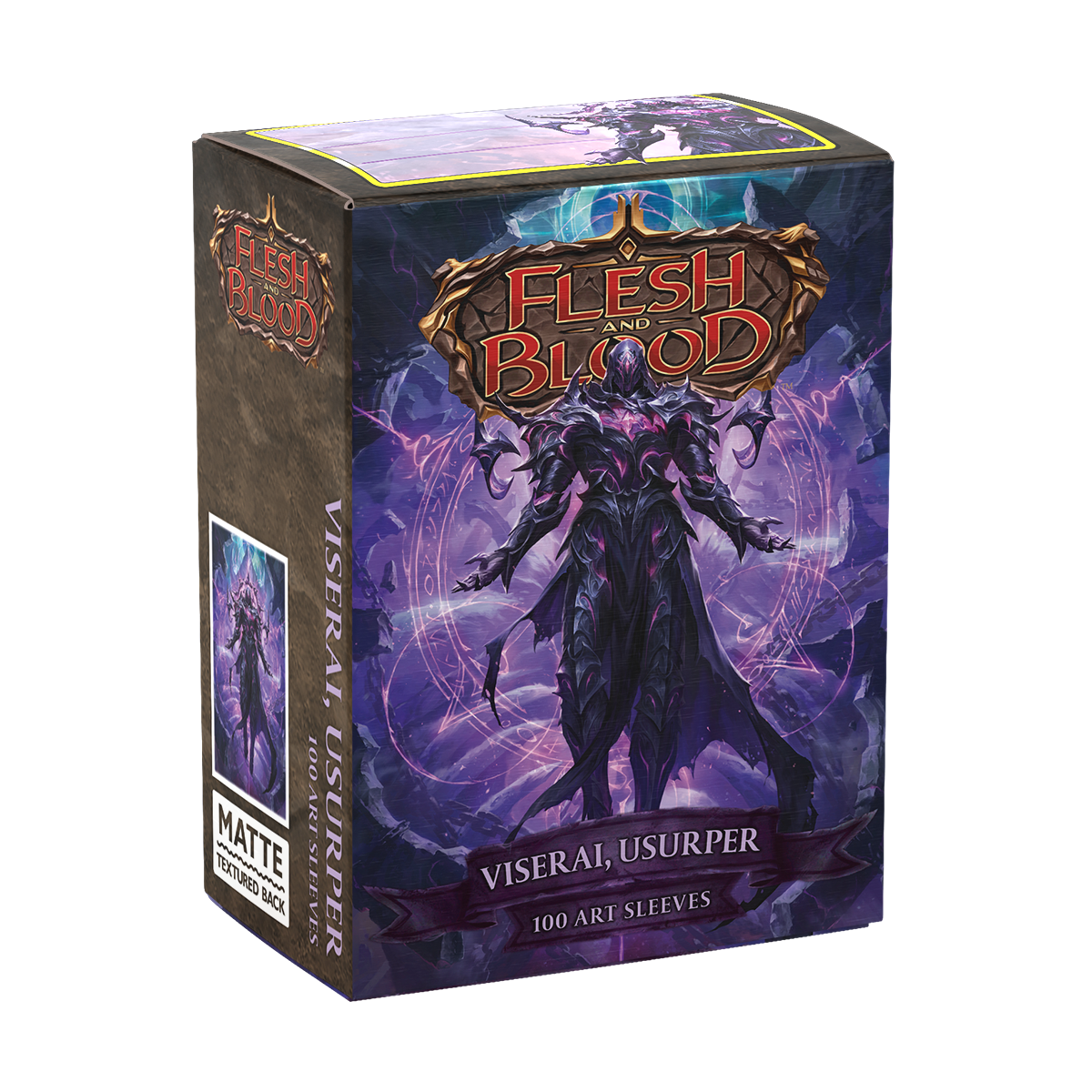 Dragon Shield: Standard 100ct Art Sleeves - Flesh and Blood (Viserai, Usurper - Matte)