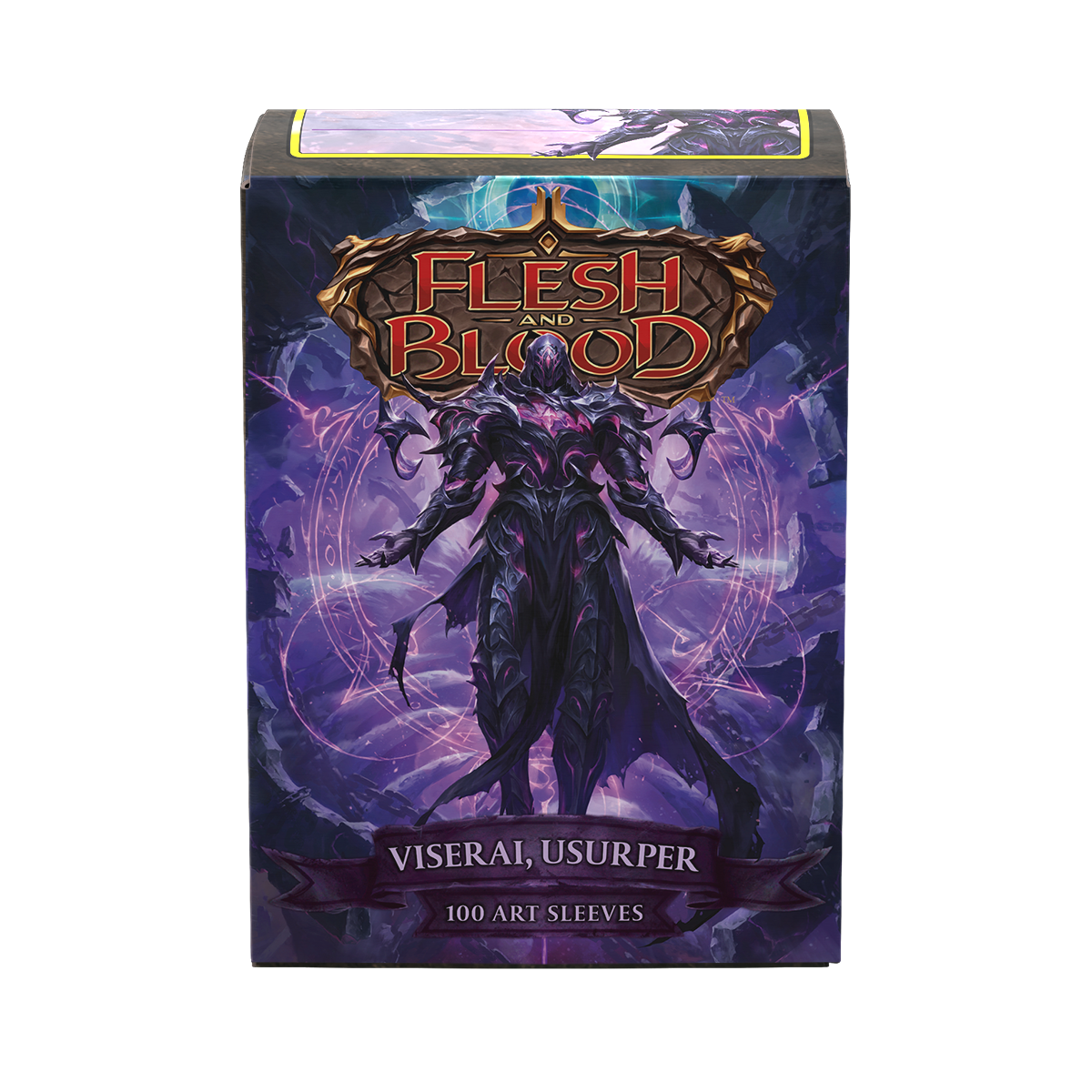 Dragon Shield: Standard 100ct Art Sleeves - Flesh and Blood (Viserai, Usurper - Matte)