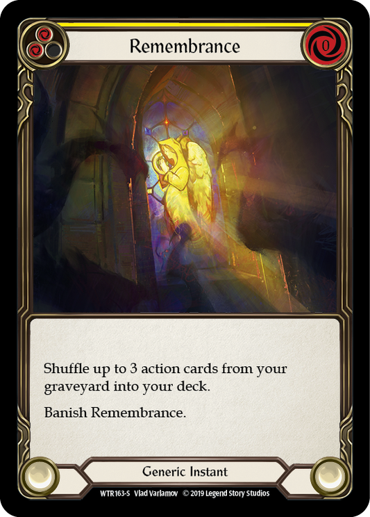 Remembrance [WTR163-S] (Welcome to Rathe)  Alpha Print Rainbow Foil