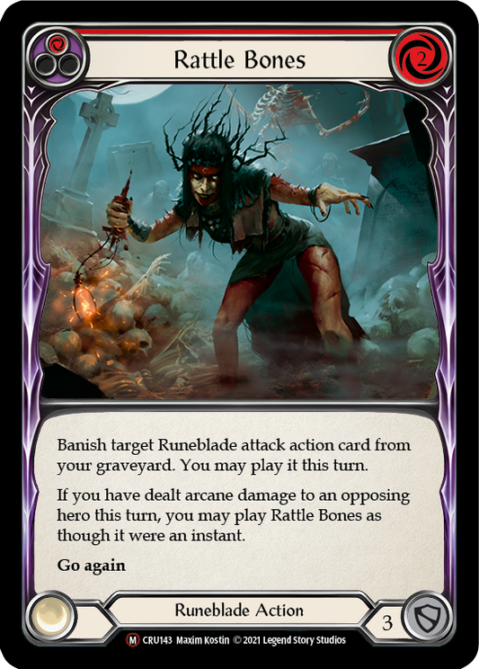 Image 187: Rattle Bones [U-CRU143] (Crucible of War Unlimited)  Unlimited Normal