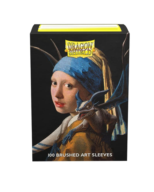 Dragon Shield: Standard 100ct Brushed Art Sleeves - Girl with a Pearl Earring