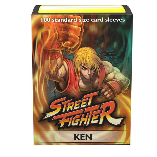 Dragon Shield: Standard 100ct Art Sleeves - Street Fighter (Ken)